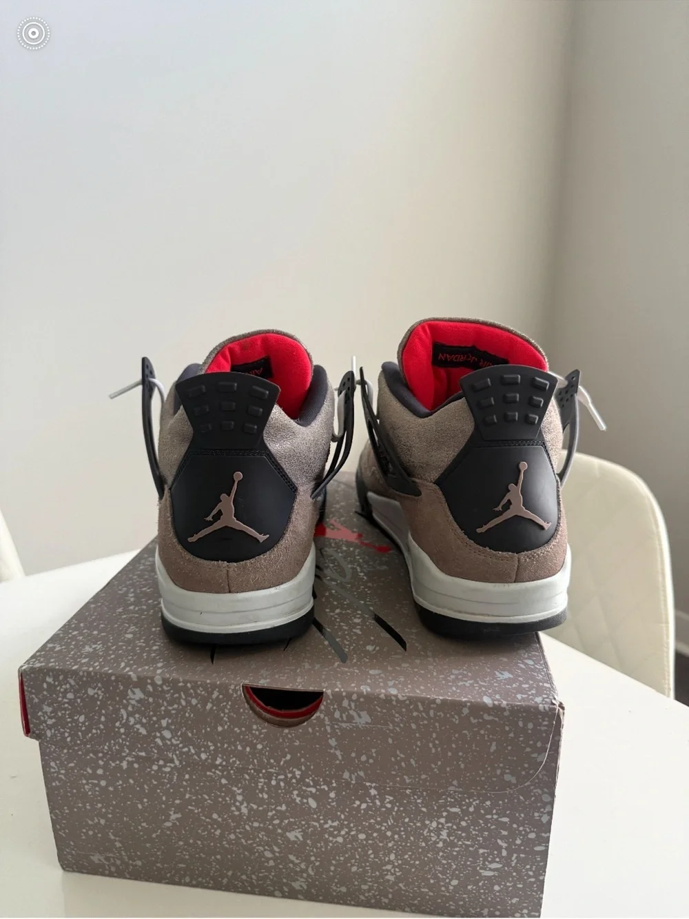 Jordan 4 Taupe Haze size 12, slightly used  Men’s Size 12